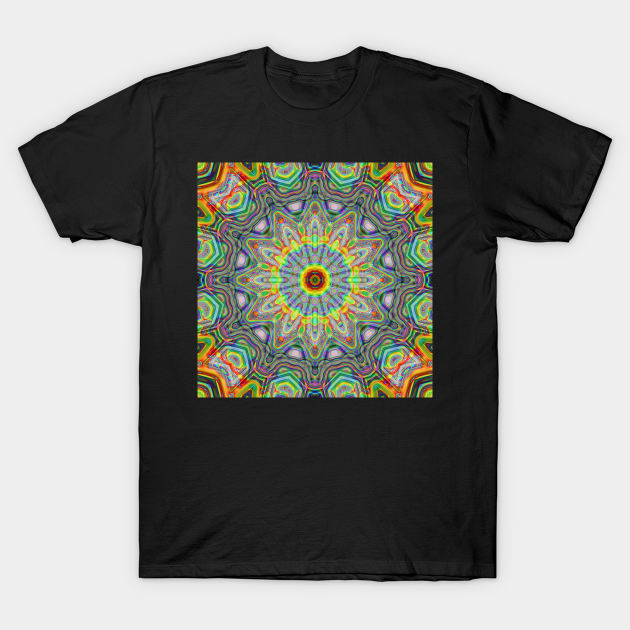 Psychedelic Trippy Acid Art T-Shirt by sarcasticsym